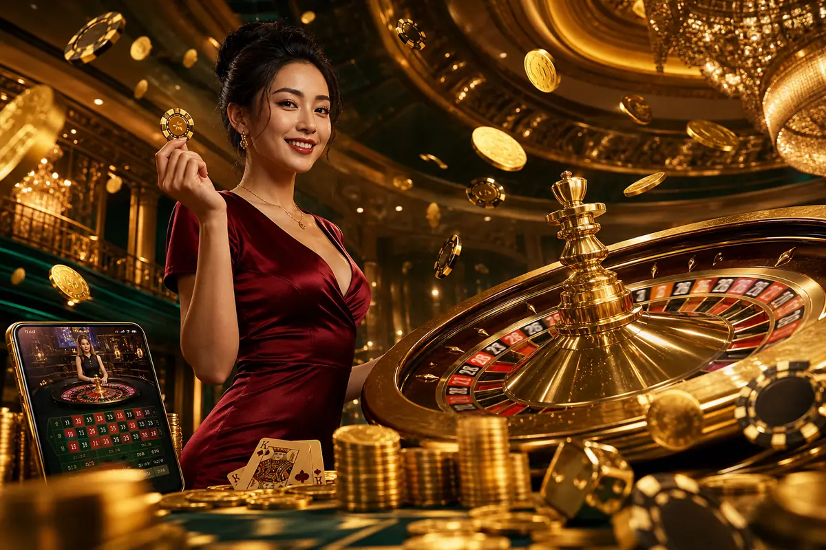 j9app Live Dealer Baccarat Game